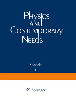 cover image of Physics and Contemporary Needs